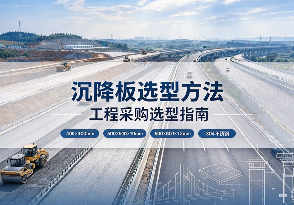 北京沉降板选择方法