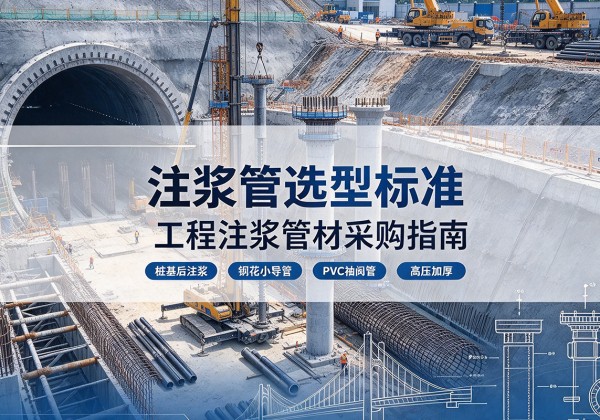 北京注浆管选型标准